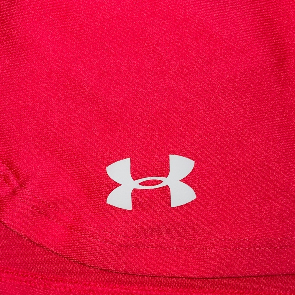 Under Armour Women's Vibrant Pink Athletic Shorts - Picture 4 of 4